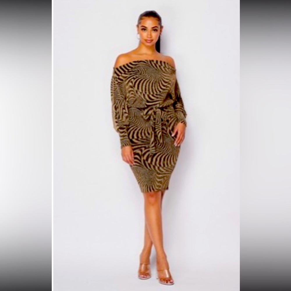 Off shoulder dress